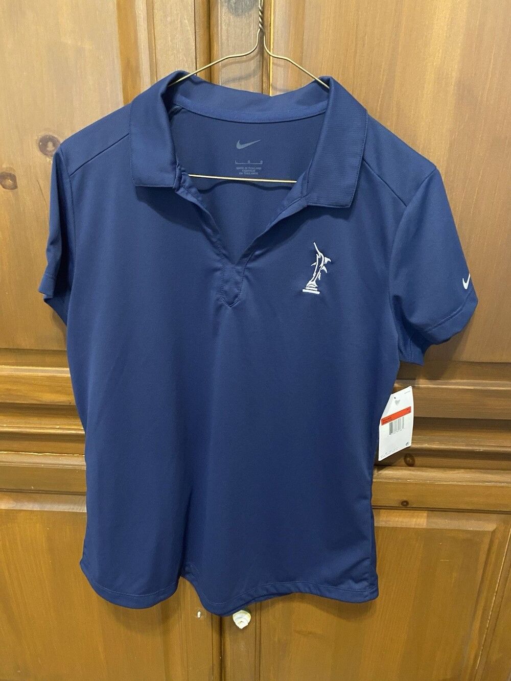 NWT Nike SFC Sport Fishing Championship Shirt~Womens L Large~Blue Marlin